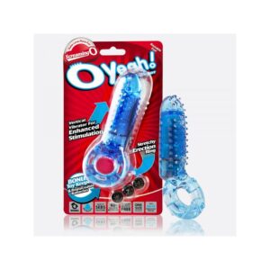 O Yeah Vertical Vibrating Ring Blue