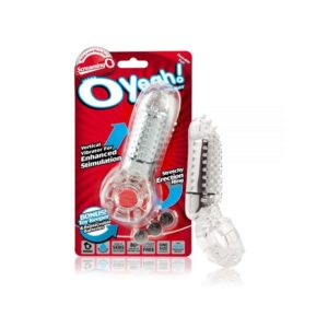 O Yeah Vertical Vibrating Ring Clear
