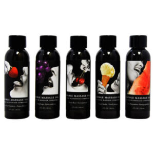 Earthly Body Edible Massage Oil 2oz - Grape